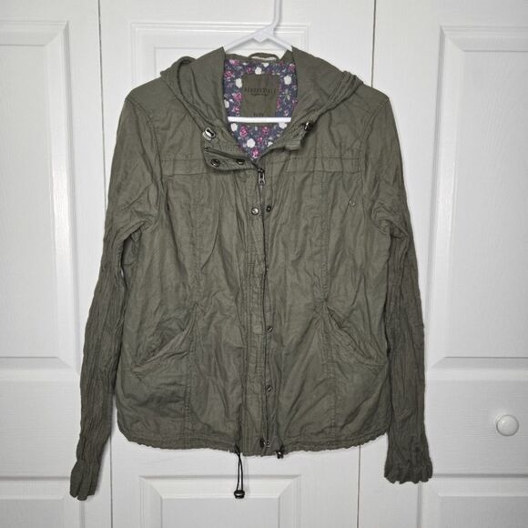 Aeropostale Olive Green Jacket Women's Size XL - Picture 1 of 4